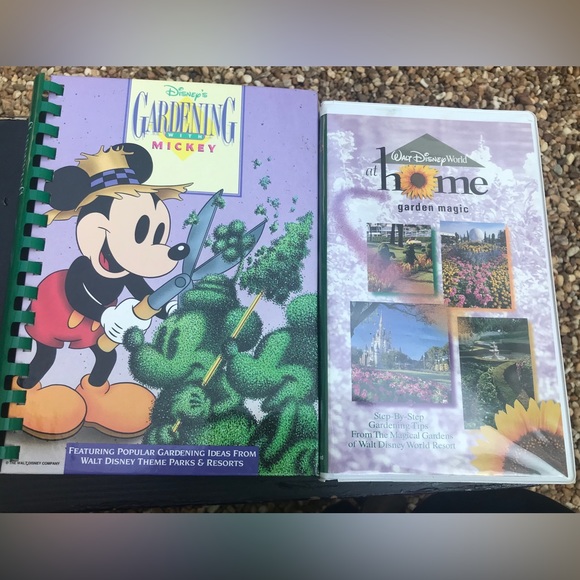 VTG Disney Gardening book plus VHS  gardening tips - Picture 2 of 16